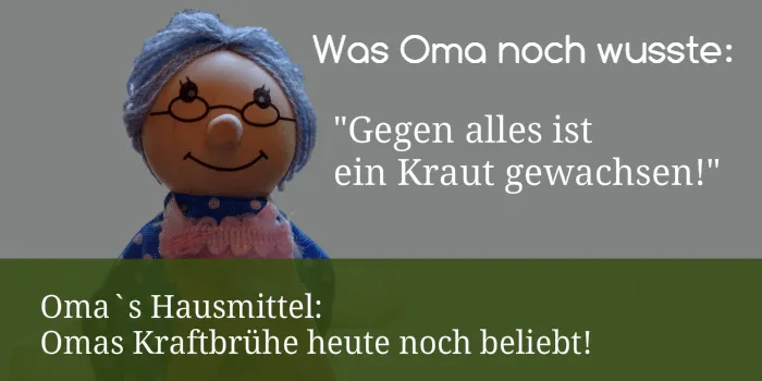 Omas Hausmittel - Kraftbrühe