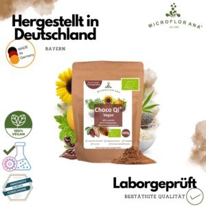 Choco Qi Vegan Bio hergestellt in Deutschland