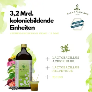 Microflorana-F koloniebildende Einheiten