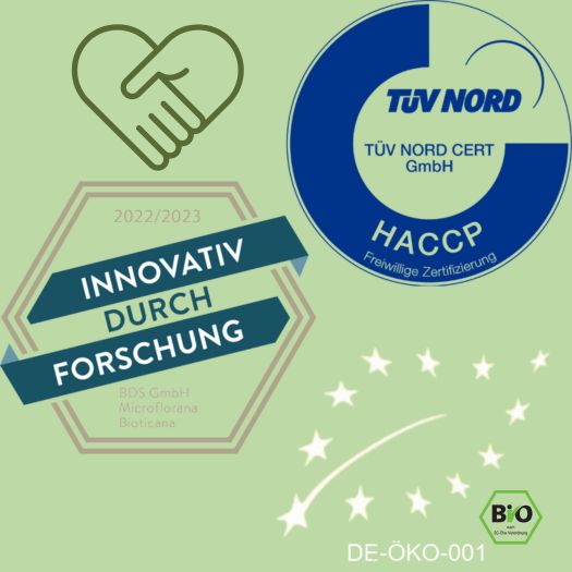 Zertifizierungen Microflorana