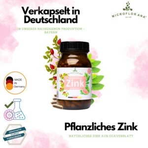 Guavenblatt Zink 180 Kps abgefüllt in Deutschland