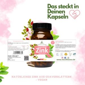 Guavenblatt Zink Etikett