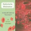 Radionische Blutanalyse Vitalstoff-Defizite Standard