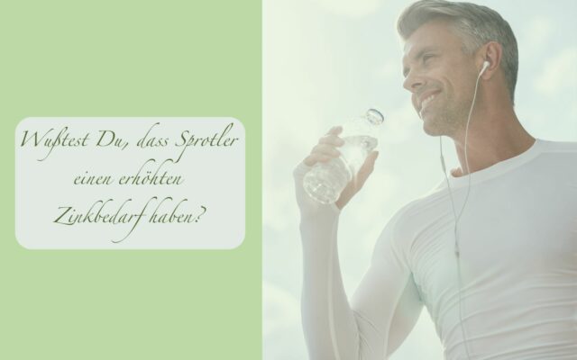 Zink Test - Sportler Zink Test - Sportler