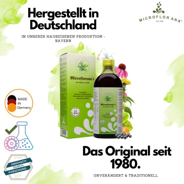 Microflorana-F 500 ml Hergestellt in Deutschland